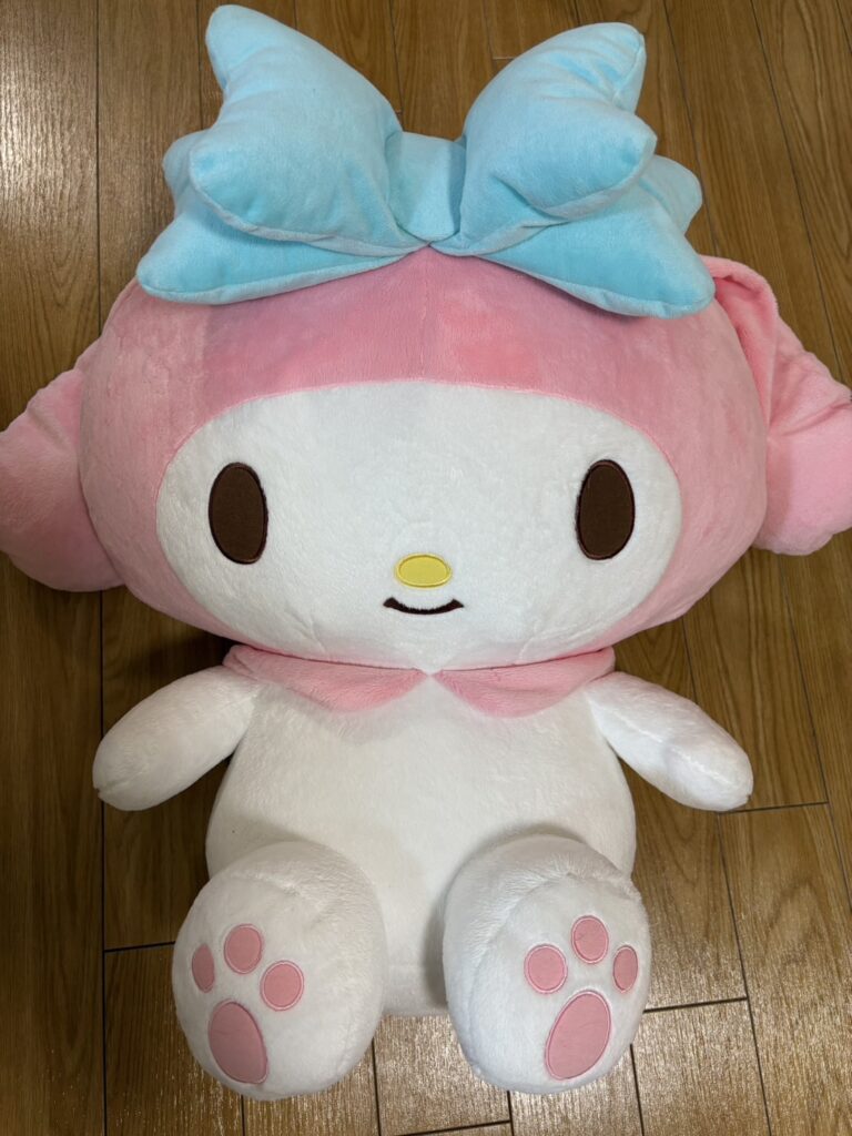 サンリオ マイメロディ BIGぬいぐるみの買取実績