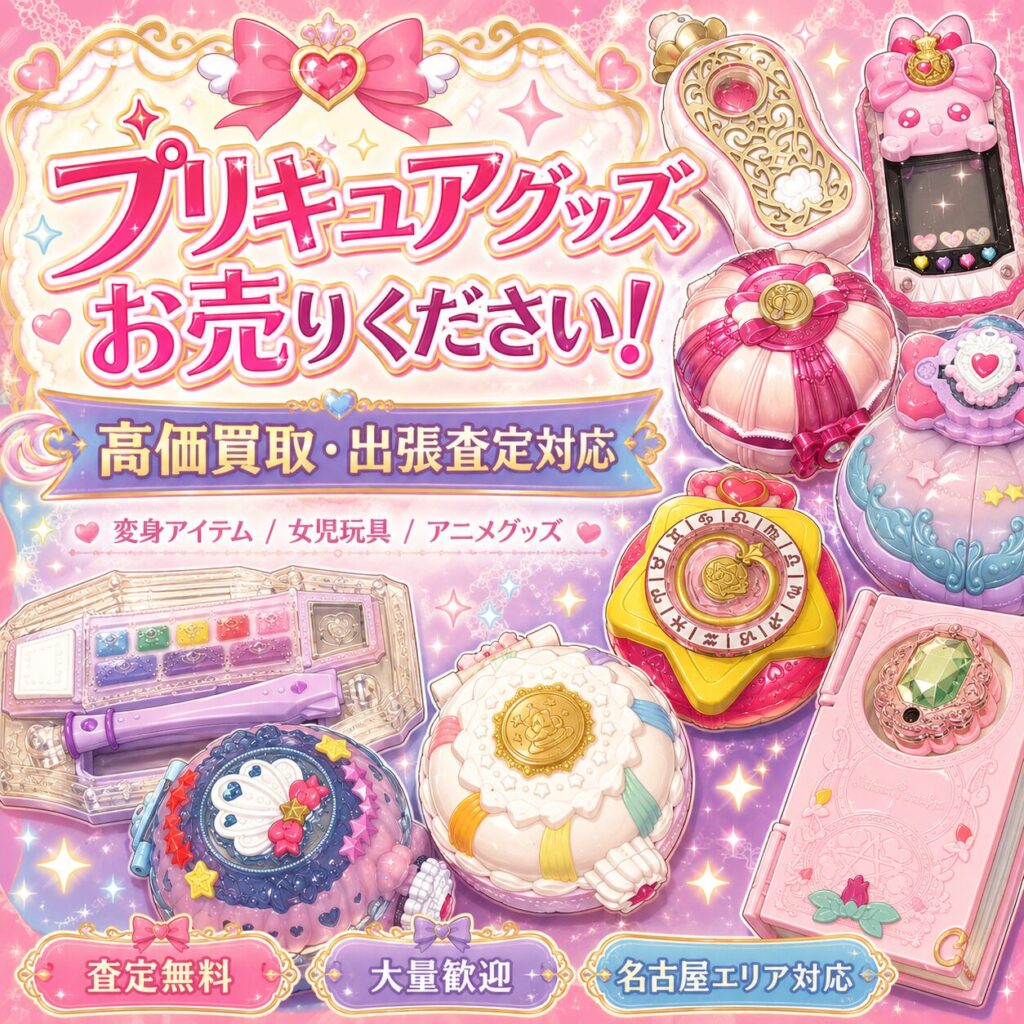 プリキュアグッズ 名古屋 高価買取
