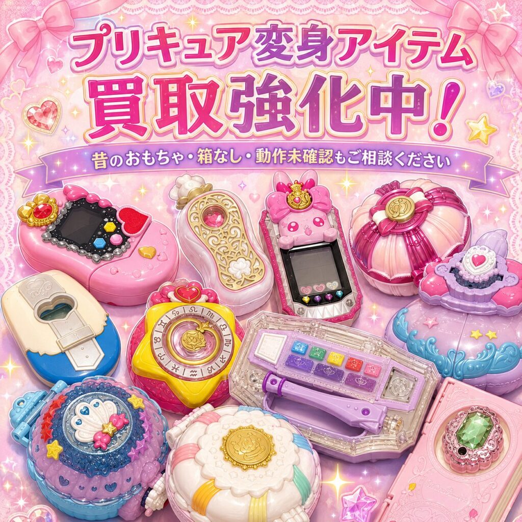 プリキュアグッズ 名古屋 買取強化